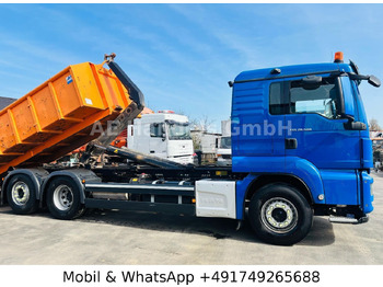 Hook-lift sunkvežimis, Sunkvežimis su kranu MAN TGS 26.500 L BL 6x2 *Retarder/Lenk+Lift/MEILLER: foto 5 Hook-lift sunkvežimis, Sunkvežimis su kranu MAN TGS 26.500 L BL 6x2 *Retarder/Lenk+Lift/MEILLER: foto 5