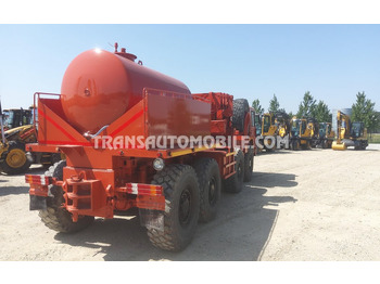 Autocisterna, Sunkvežimis su kranu Man KAT 1 8x8 12.7L TURBO DIESEL GRUE 7 tonnes ATLAS KM4300 M5 + CITERNE CARBURANT mobile 3.500 litres - EXPORT OUT EU: foto 5