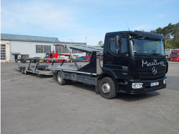 Autovežis sunkvežimis Mercedes-Benz Atego 1530 mit Anhänger für 7 PKW: foto 2