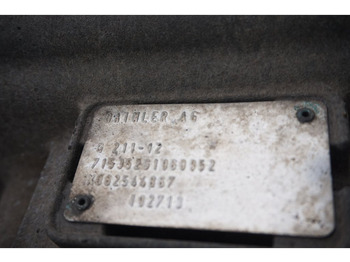 Pavarų dėžė - Sunkvežimis Mercedes-Benz G211-12KL MP4 OM470 715352G1960952: foto 5