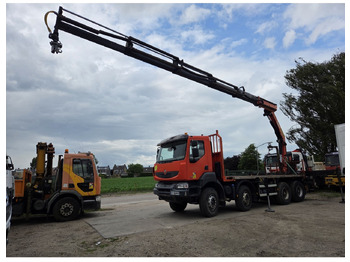 Platforminis/ Bortinis sunkvežimis RENAULT Kerax 430