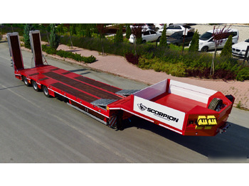 Nauja Žemo profilio platforma puspriekabė Scorpion Trailer SCORPION TRAILER NEW 3 AXLE LWOBED SEMI TRAILER (MANUFACTURER COMPANY): foto 4
