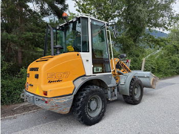 Ratinis krautuvas Liebherr L507, Gabel+Schaufel, ONLY 850hours: foto 5