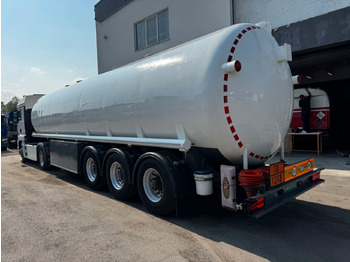 Puspriekabė cisterna Schrader Treibstoff Diesel/Benzin, 4 Kammern, Sening: foto 4