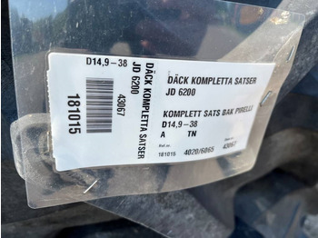 Padanga - Žemės ūkio technika Pirelli 14,9R38 till John Deere: foto 2