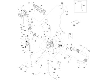 Variklis ir dalys JOHN DEERE