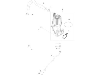 Variklis ir dalys JOHN DEERE