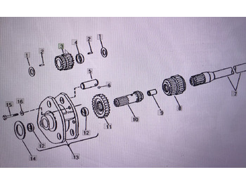 Transmisija JOHN DEERE