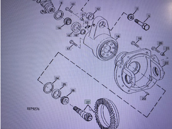 Transmisija JOHN DEERE