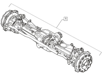 Priekinė ašis NEW HOLLAND