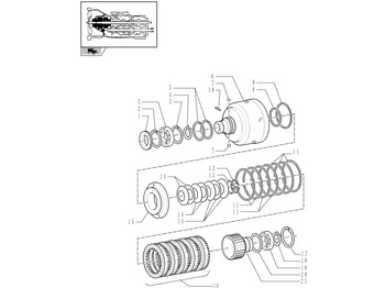 Sankaba ir dalys NEW HOLLAND