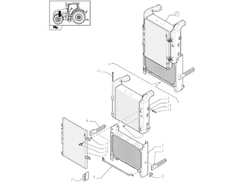 Radiatorius NEW HOLLAND