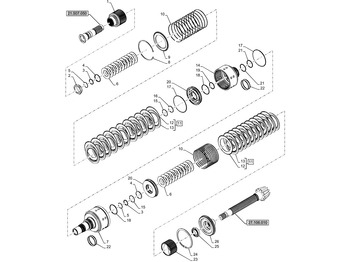 Sankaba ir dalys NEW HOLLAND