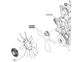 Ventiliatorius NEW HOLLAND