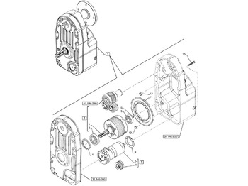 Sankaba ir dalys NEW HOLLAND