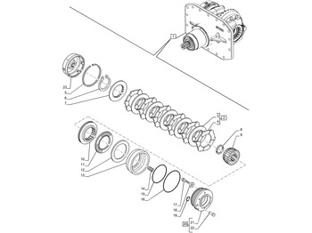 Sankaba ir dalys NEW HOLLAND