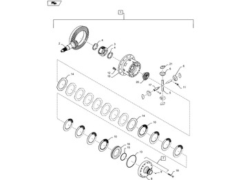 Diferencialas NEW HOLLAND