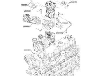 Kompresorius NEW HOLLAND