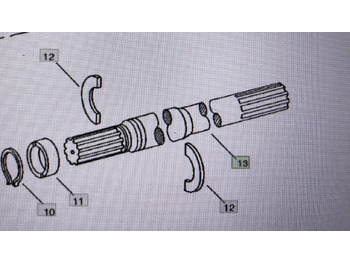 Transmisija JOHN DEERE