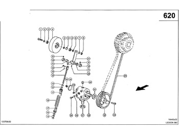 Atsarginės dalys CLAAS