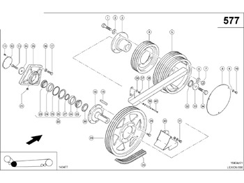 Atsarginės dalys CLAAS