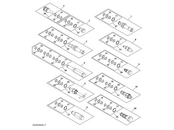 Atsarginės dalys JOHN DEERE
