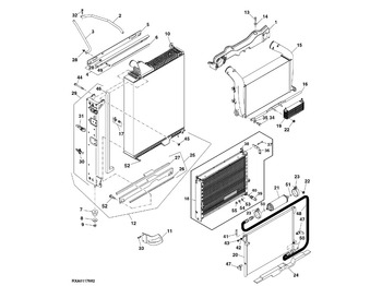Atsarginės dalys JOHN DEERE