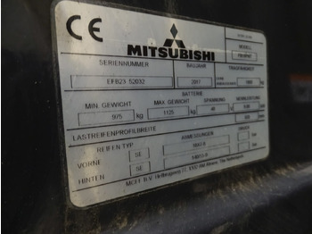 Elektrinis krautuvas Mitsubishi FB18PNT: foto 2