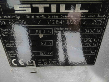 Elektrinis krautuvas STILL RX60-30L: foto 2