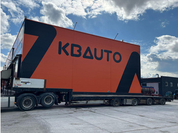 Žemo profilio platforma puspriekabė Fliegl SVS580T PLATFORM L=13211 mm: foto 2