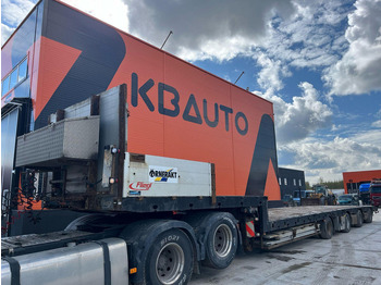 Žemo profilio platforma puspriekabė FLIEGL