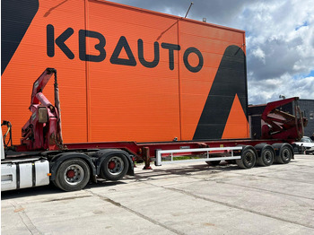 Konteineris-vežimus/ Sukeisti kūną puspriekabė HAMMAR