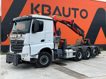 Mercedes-Benz Arocs 3242 8x4 PK22002 / RETARDER / SNOW PLOW EQUIPMENT / GRAPPLE lizingą Mercedes-Benz Arocs 3242 8x4 PK22002 / RETARDER / SNOW PLOW EQUIPMENT / GRAPPLE: foto 2