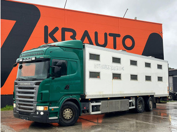 Gyvulių pervežimo sunkvežimis SCANIA G 480
