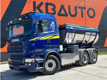 Scania R 480 6x4 RETARDER / FULL STEEL / BIG AXLES / BOX L=4635 mm lizingą Scania R 480 6x4 RETARDER / FULL STEEL / BIG AXLES / BOX L=4635 mm: foto 1