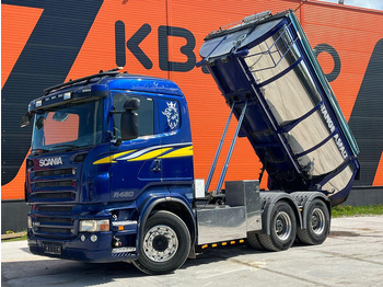 Scania R 480 6x4 RETARDER / FULL STEEL / BIG AXLES / BOX L=4635 mm lizingą Scania R 480 6x4 RETARDER / FULL STEEL / BIG AXLES / BOX L=4635 mm: foto 2