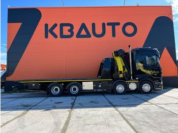 Scania R 560 8x4 PK 34002 / WINCH / FALCOM FAS 12000 / PLATFORM L=6564 mm lizingą Scania R 560 8x4 PK 34002 / WINCH / FALCOM FAS 12000 / PLATFORM L=6564 mm: foto 4