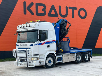 Vilkikas Scania G 490 6x2 HMF 5020 K6 + JIB / RETARDER: foto 2