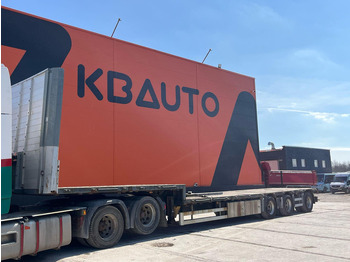 Platforminė/ Bortinė puspriekabė ZASŁAW