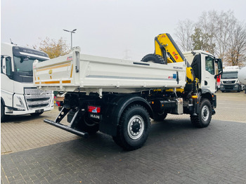 Sunkvežimis su kranu MAN TGM 18.320 4x4 BB Kipper Kran 131 Single Winter: foto 3