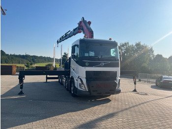 Platforminis/ Bortinis sunkvežimis, Sunkvežimis su kranu Volvo FH 500 8x2 Kran F710 RA2.26: foto 2 Platforminis/ Bortinis sunkvežimis, Sunkvežimis su kranu Volvo FH 500 8x2 Kran F710 RA2.26: foto 2