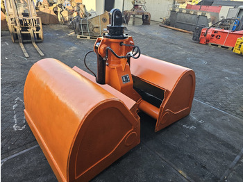 Greiferini kausa - Statybinė technika clamshell jb grijper 2000l overslaggrijper liebherr lh sennebogen: foto 5