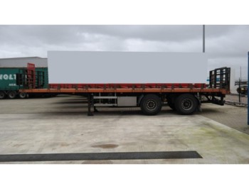 Platforminė/ Bortinė puspriekabė Burg 2 AXLE FLATBED TRAILER: foto 1