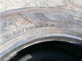 Padangos ir ratlankiai - Sunkvežimis Scania Dunlop SP346 315/70R22,5 31570R225: foto 5