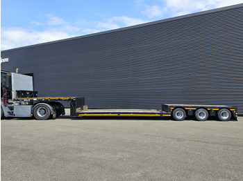 Žemo profilio platforma puspriekabė MEUSBURGER MPG 3 / LOW BED / EXTENDABLE / 3 x STEERING AXLE: foto 4