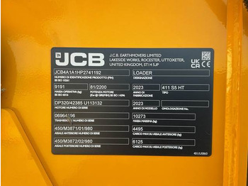 Ratinis krautuvas JCB 411 S5 HT: foto 5