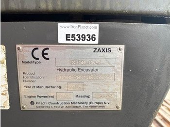 Vikšrinis ekskavatorius Hitachi ZX350LCN-3: foto 5