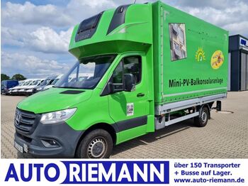 Tentinis mikroautobusas Mercedes-Benz Sprinter 316 CDI Pritsche Plane Schlafk. LBW AHK: foto 1