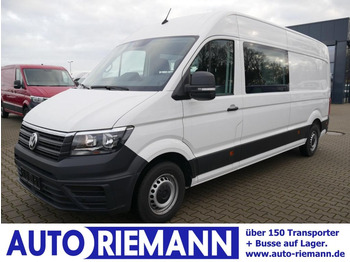 Krovininis mikroautobusas, Komercinis automobilis su dviguba kabina Volkswagen Crafter 35 Kasten Plus TDI Doka Mixto AHK Kamera: foto 1