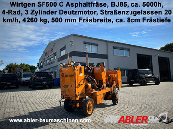 Asfalto freza WIRTGEN